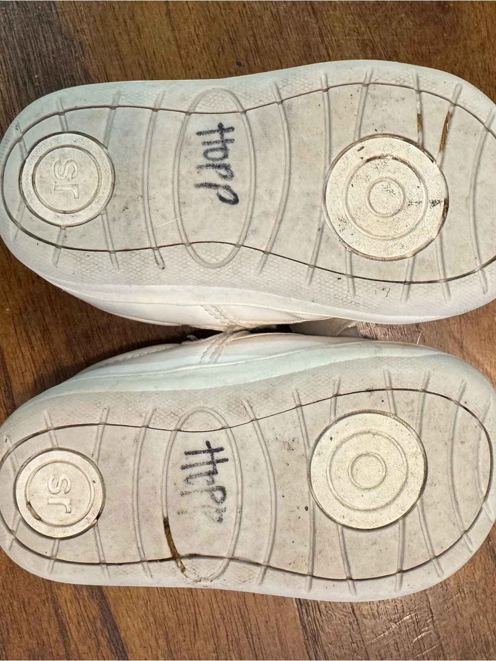 White Stride Rite Toddler Bow Slip-On Shoes